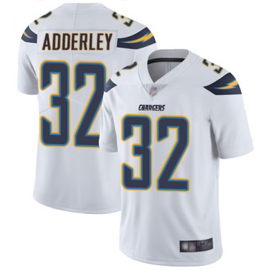 Los Angeles Chargers NFL Football Nasir Adderley White Jersey Men Limited 32 Road Vapor Untouchable
